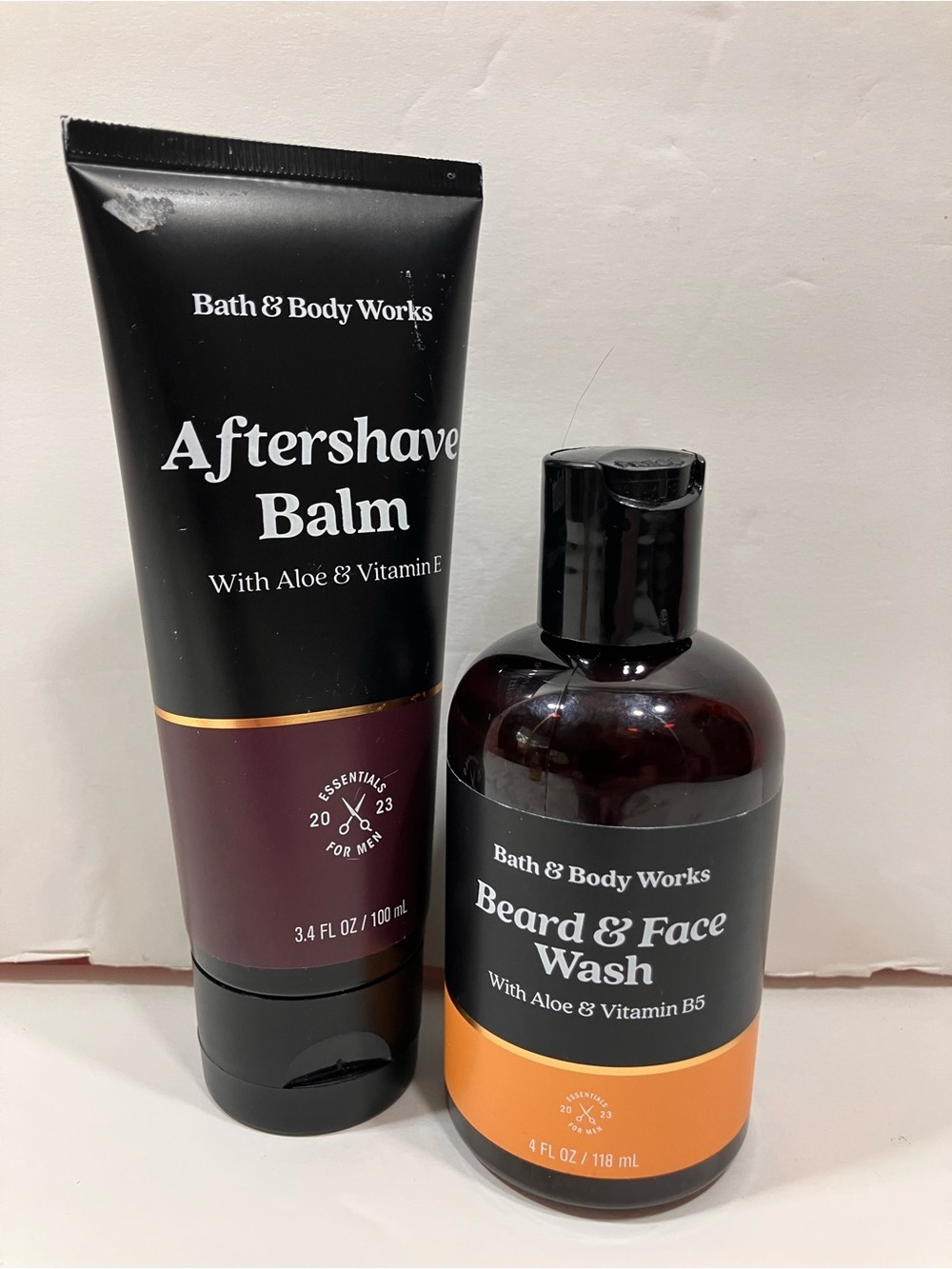 Men Face Wash/Aftershave Balm -  Bath and Body Works